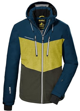 Killtec Unisex Ksw 45 Mn Ski Jckt Skijacke/Funktionsjacke mit abzippbarer Kapuze und Schneefang