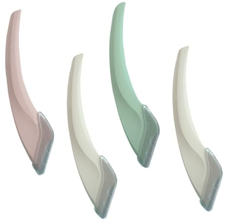 Tragbarer Augenbrauenrasierer 4 Stück, Edelstahl, für Frauen | 2 Packungen, Leichtes Format, für Zuhause und Professionelle Nutzung, Einfach zu Verwenden Zufällige Farbe