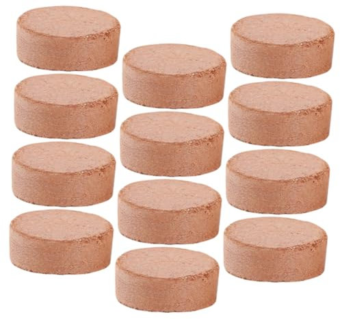 BESPORTBLE 60pezzi Terriccio Espandibile Cocco per Piante da Interno Terriccio Compresso per Vasi Cocco per Cactus e Succulente