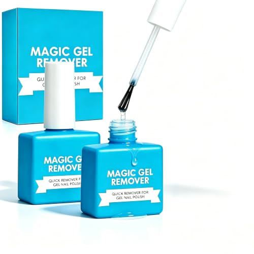 Quitaesmalte De Gel Para uñas, Removedor Esmalte Semipermanente Set, Quita Fácil y Rápidamente el Esmalte de Uñas (Verde)