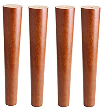 Möbelfüße,Sofafuss,Tischbeine,Eiche, M6 M8 M10 Moderne Massivholzfüße,Verwendet für Sofas und Hocker,Stützfüße für Couchtische,Holztischfüße,Hohe Füße,Hardware-Zubehör(M1060cm/23.62in)
