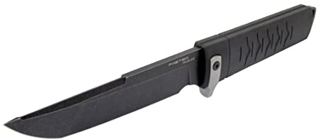 Mr. Blade Taktisches Messer — Fastbo — Exklusives Black Hunter Line Messer aus D2 Stahl