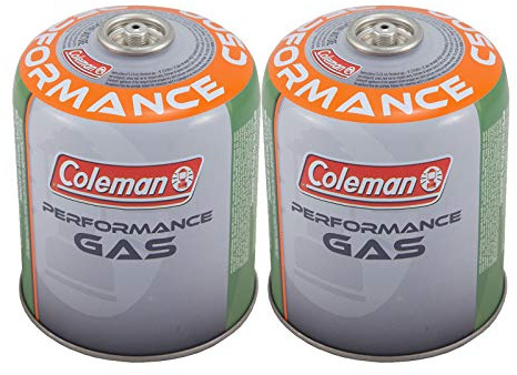 Coleman 2 x C500 Schraubkartusche 440 g Ventil Gas Kartusche Kocher Butan Propan