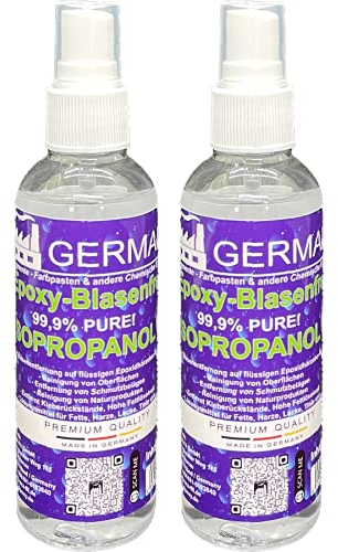 2x100mlIsopropanol 99,9% IPA Lösungsmittel Isopropylalkohol 2-Propanol Reiniger