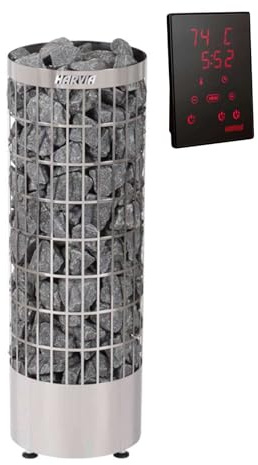 HARVIA Saunaofen Cilindro PC90XE mit Steuerung /9kW ohne Steine
