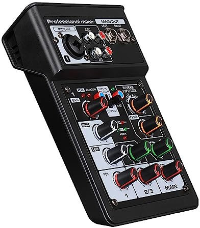 Dickly Interface Système de Console de Carte Son de Mélangeur Audio pour Les Créateurs de Contenu de Scène