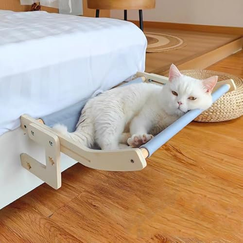 Letto per gatto appeso accanto al letto, trespolo sospeso, amaca interna per gatto, può contenere fino a 20 kg