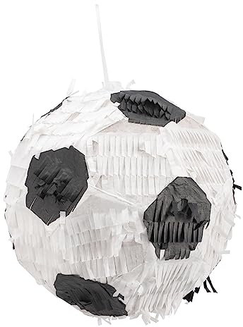 QUMIIRITY Fußball Für Kindergeburtstage Piñata Dekoration Für Sportmottos Für Schul Und Firmenfeiern Füllung Nicht Enthalten
