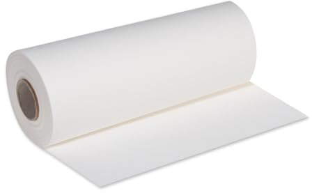 DeinPack 1 Rolle Airlaid Tischläufer weiß 40cm x24m HORECA perforiert | 1 Rolle, HORECA Qualität, Perforierung alle 120cm, Hochwertiger Einweg, Ideal für Dekorationen, Hochzeit & Partys