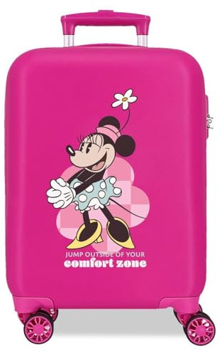 Disney Joumma Mickey & Minnie Valigia da cabina multicolore 33 x 50 x 20 cm Rigido 2 kg Chiusura a combinazione laterale ABS 2 kg 33 L Bagaglio a mano, multicolore, Taglia unica, Valigia cabina