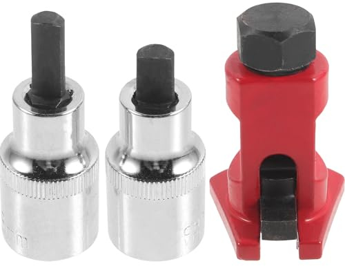 VILLFUL 3pcs Strut Spreader Tool with Nut Socket for Car Suspension Arm Separation High-Strength Mechanical Repair Tool Compatible with Cars Motorcycles Bicycles