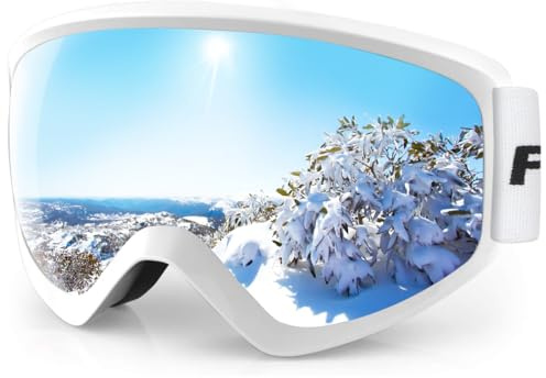 Findway Lunettes de ski pour enfants, lunettes de snowboard pour jeunes filles et garçons
