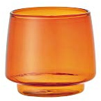 Kinto Sepia tumbler 270ml Amber