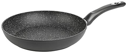 Sitram 711903 Poêle Granité diam. 20 cm, Noir