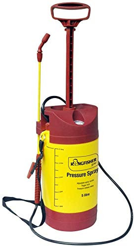 Multi-Purpose Garden Pressure Sprayer Car Fence Sprayer Cleaner Garden Weeding Ideal with Weed killer, Pesticides, Herbicides, Insecticides, Fungicides Pump Sprayer (5 Litre Pressure Sprayer)
