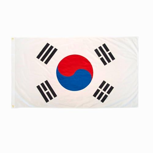 SHATCHI 1,5 x 0,9 m Nationalflaggen, Events, Pub, Grill-Dekorationen für Rugby, Cricket, Fußball, Sport 2023, WM Banner, Fan-Unterstützung, Tischabdeckung, Polyester, Südkorea