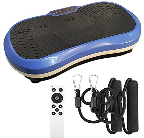 FFitness - Plataforma vibradora Basculante profesional para adelgazar con mando a distancia, 9 programas