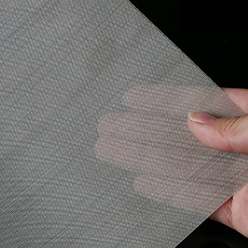 muRzAnsi 304 Drahtgitter Edelstahl Maschendraht 60 Mesh Woven Wire Mesh Wühlmausgitter Volierendraht Metallgitter Feinmaschig Drahtgeflecht Maulwurfgitter Schutzgitter (Size : 1x8m)