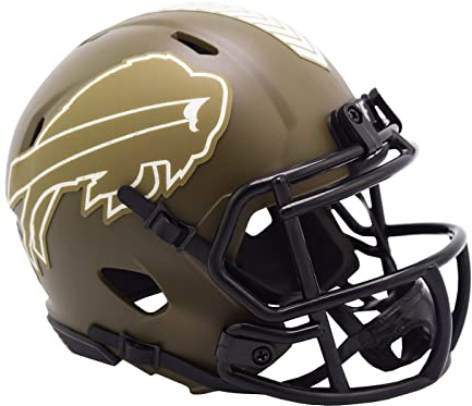Riddell Speed Mini Football Helm Salute Buffalo Bills