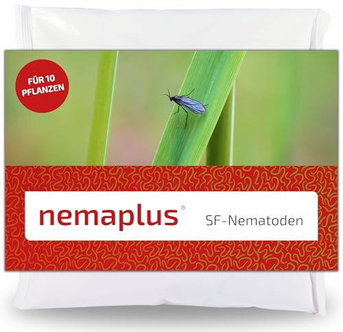 nemaplus® | SF-Nematoden gegen Trauermücken | 1 Mio. für 10 Pflanzen | Nematoden von e-nema