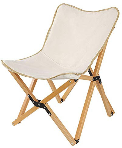 Ultraleichter Campingstuhl, tragbarer Strandstuhl aus Holz, Camping-Klappstuhl aus Holz, tragbarer Picknickstuhl im Freien, zum Wandern, Grillen, Strand, Reisen, Picknick Present