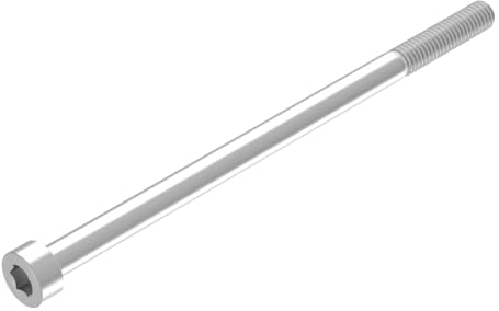 SECCARO 20 x M8 x 150 mm Acero inoxidable V2A VA A2 Tornillo cilíndrico DIN 912 / ISO 4762 Rosca de pieza hexagonal