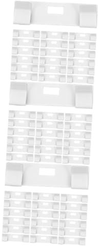 PRETYZOOM Juego De Persianas Venecianas De 72 Piezas Anteojeras para Ventanas Contraventanas Cubiertas De Ventanas para El Hogar Cortinas Revestimientos De Ventanas Pestañas Fijadoras