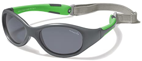 Mausito Lunette de soleil enfant 5-8 ans garçon I MEILLEUR CHOIX lunettes soleil enfant 100% PROTECTION UV | Sans BPA | FLEXIBLES & LÉGÈRE avec bandeau ajustable | Design européen pour enfants