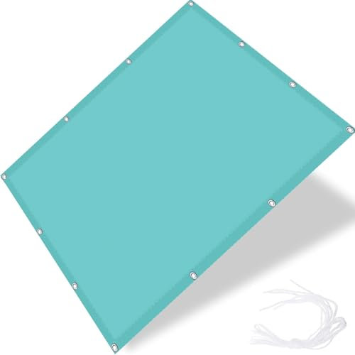 Vela Ombreggiante Impermeabile 3 x 4 m Anti UV 98% Parasole,Antivento Vele Ombreggianti Rettangolari con Occhielli per Balcone, Terrazza, Blu Scuro