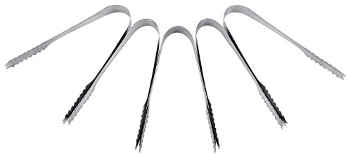 Sweet Scoops Ice Tongs, me and kitchen Wedding Candy Stainless Steel Set Mini Sugar Flatware Pastry Pom Cube Pliers, Appetizers Serving Clamp/Holder, pinzas para hielo for Food Kitchen Tea Party Coffe