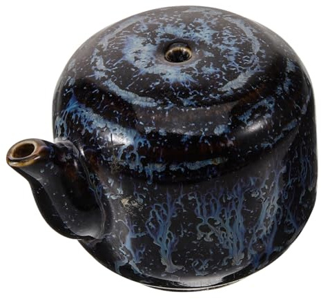 Veemoon Ink Pottery Calligraphy Delicate Design Dropper for Ceramic Smooth Black Pot Water Featuring Versatile Usage Grinding Accessory and Painting, Study and Home Decor