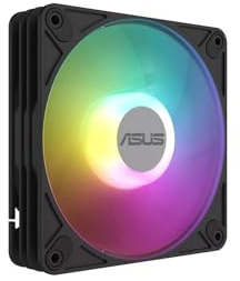 Asus AR120 ARGB PWM Fan – 120 mm, Frame 28 mm, Aura Sync Lighting, Hydraulic Bearing, 24.5 dB Muffler, 1450 RPM – PC Cooling Case