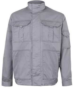 Velilla 106002S; Cazadora stretch multibolsillos; color Gris; Talla S