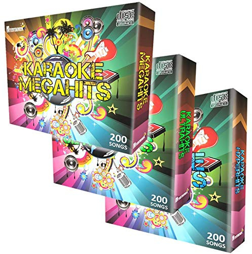Karaoke CDG Pack Mr Entertainer Family Party 600 Greatest Songs Of All Time, Old & New