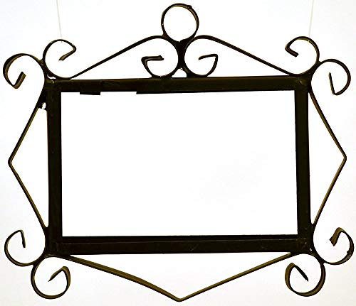 Numero civico, numeri e lettere in ceramica, design a scorrimento, dimensioni cornice: 15 cm x 22,5 cm (3 cornici per piastrelle).