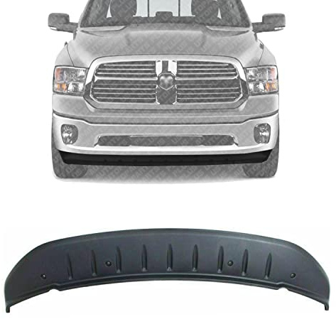 New Front Lower Valance Air Dam Primed Plastic for 2009-2018 Ram 1500 Direct Replacement 55112616AA CH1090133