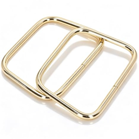 2PCS metal bolso manijas, bolso manijas bolso de reemplazo manijas bolso de marco accesorios de hardware para bolso haciendo artesanía bricolaje