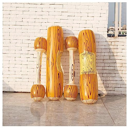 4 PCS Food Pool Floats, Pool Toys Teens Inflatable logs, Inflatable Joust Game Pool Floats Funny Pool Game For Adults, Kids, Family