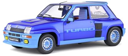 Solido - Modellauto Maßstab 1:18 Renault 5 Turbo blau