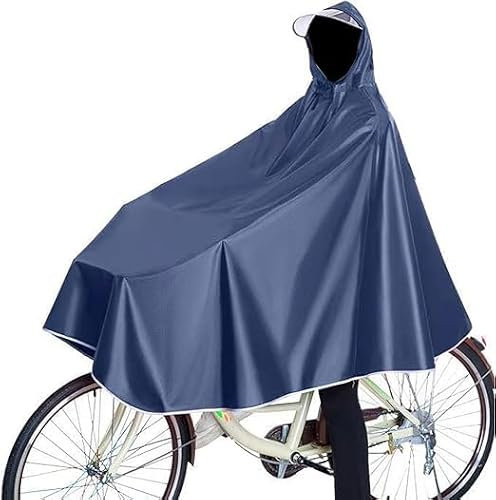 Serenelight Mantella da Bicicletta, Impermeabile Portatile con Cappuccio, per Mountain Bike, Bici Elettriche