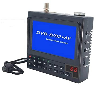Buscador de satélites, KPT-268AH DVB-S2 Satfinder completo Hd Satélite digital TELEVISOR Medidor del Finder del Receptor MPEG-4 DVB-S Buscador KPT 356H SATLINK WS-6933, Cómodo de llevar