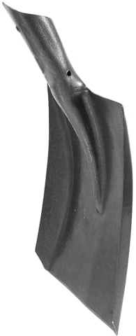Alasum Pala per Cenere in Acciaio al Carbonio Vanga da Giardino Utile e Portatile Mini Vanga Ergonomica per Terreni e Radicamento Attrezzo per Giardinaggio e Cura Prato Facile da