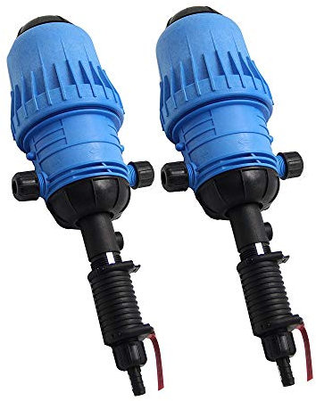 NEWTRY 0,4% -4% Pompa dosatrice a flusso d'acqua 2 pz iniettore chimico idraulico iniettore dosatore dosatore dosatore dosatore liquido diluente proporzionatore per miscelatore irrigazione a goccia