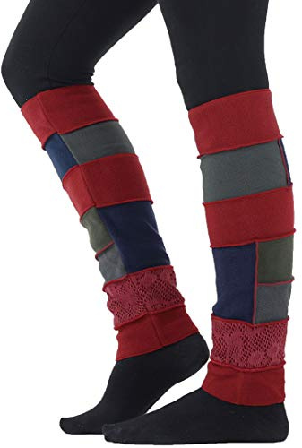 PUREWONDER Damen Stulpen aus Fleece Beinstulpen Modell Nr. 1