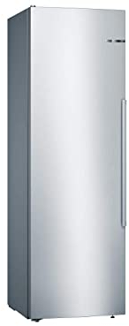 Bosch KSV36AIDP Serie 6 Kühlschrank, 186 x 60 cm, 346 L, VitaFresh plus 2x längere Frische, LED-Beleuchtung gleichmäßige Ausleuchtung, EasyAccess Shelf ausziehbare Glasplatten
