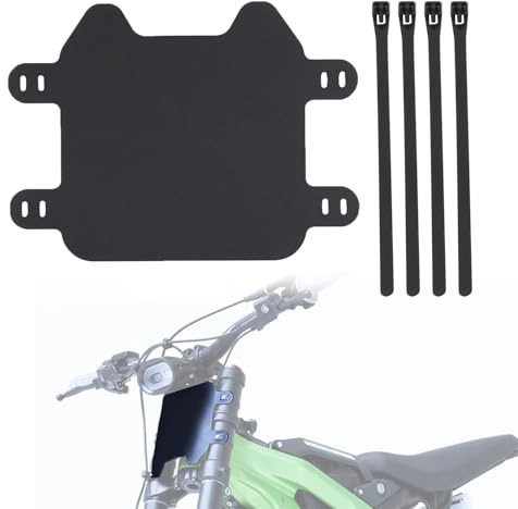 Surron Accessories, Motorcycle Number Plate,Black | Front Name Number Plates ABS Plastic for Sur-Ron S/X Sur Ron Surron Light Bee Electric Bike