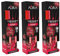 AURA | Pack 3 Ambientador Mikado con Varillas | Aroma Frutos Rojos | Larga Duración 4 Semanas | 0% Alcohol | 3x30ml