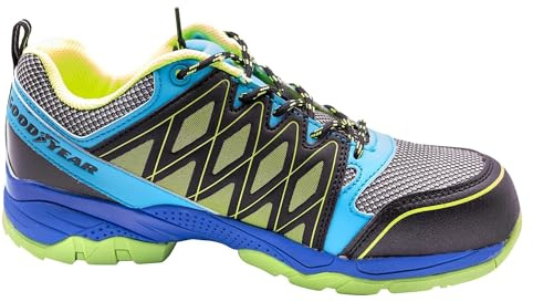 Goodyear - Zapatos de Seguridad Unisex GYSHU1503N - Material Resistente - Protección en Punteras - Suela Antideslizante - Talla 36 - para Trabajos Interiores y Exteriores
