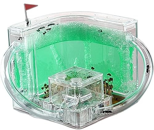 CBFGGOEUDFBS Transparent Ant Farm Kit for DIY Ant Colony Observation Ant House for Science Enthusiasts(Green)