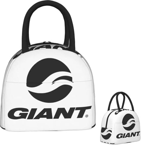Unisex Giant Bike Lunch Bags Insulated Bento Box Portable Lunch Tote Resuable Picnic Bags Cooler Bag for Woman Children School Classic Vintage